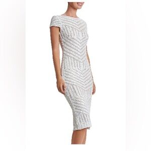 Dress The Population White Body Con Dress